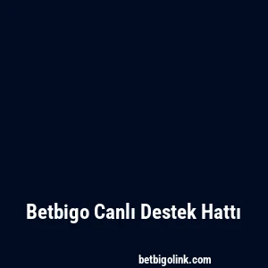 Betbigo Canlı Destek Hattı